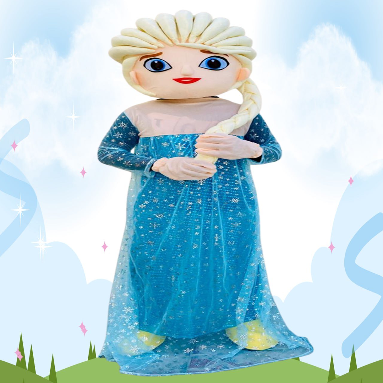 تأجير شخصية فروزن لحفلات الأطفال في قطر | أميرة الثلج المحبوبة من ديزني | نيو مارينا