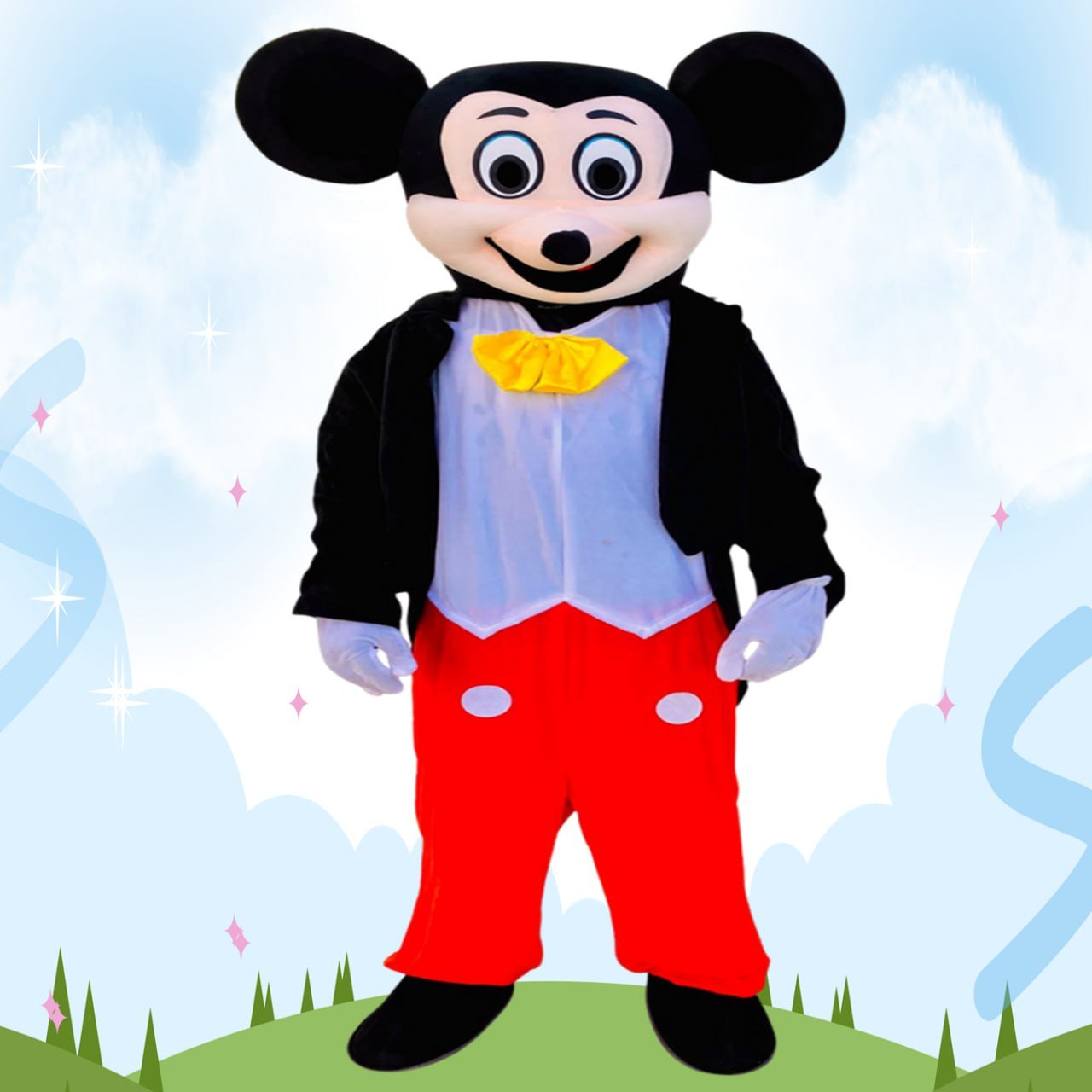 تأجير شخصية ميكي ماوس من ديزني لأعياد الميلاد والحفلات في قطر مع نيو مارينا