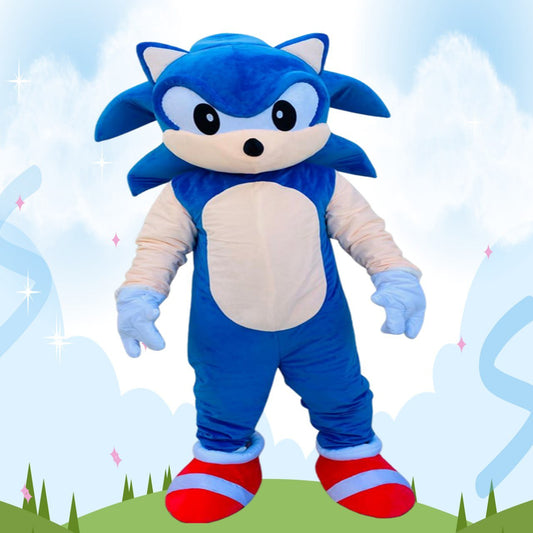 تأجير شخصية سونيك لحفلات الأطفال في قطر | مغامرات فيديو جيم ممتعة وحركة سريعة مع نيو مارينا